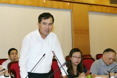 Thứ trưởng Bộ Xây dựng Lê Quang Hùng. (Ảnh: Nguyễn Dân/TTXVN)