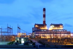 Một góc Trung tâm Nhiệt điện Vĩnh Tân. (Ảnh: Ngọc Hà/TTXVN)