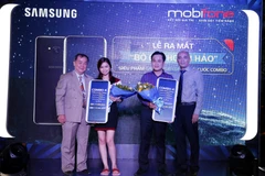 Lễ ra mắt "Bộ đôi hoàn hảo" của MobiFone. (Nguồn: MBF)