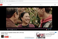 Hình ảnh chụp màn hình clip của Biti's thu hút hơn 19 triệu trượt xem tính tới chiều 3/2.