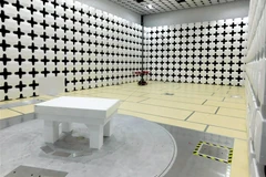 Phòng thử nghiệm tương thích điện từ của TÜV Rheinland tại Hưng Yên. (Nguồn: CTV)