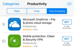 "Clean & Security VPN" lọt Top các ứng dụng cho doanh thu lớn. (Nguồn: medium.com)