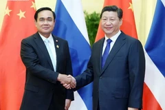 Chủ tịch Trung Quốc Tập Cận Bình tiếp Thủ tướng Thái Lan