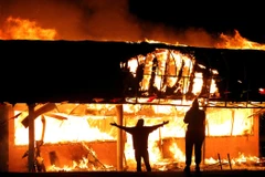 [Photo] Bạo loạn kinh hoàng tại Mỹ sau phán quyết vụ Ferguson