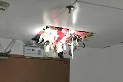 Trung Quốc: Trộm đồ lót bị bắt vì tang vật làm sập trần nhà