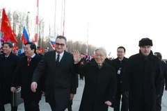 Tổng Bí thư Nguyễn Phú Trọng bắt đầu thăm chính thức Liên bang Nga