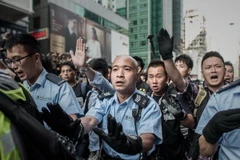 Cảnh sát Hong Kong lên kế hoạch giải tán đám đông biểu tình