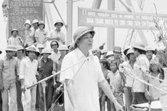 Trung tướng Đồng Sỹ Nguyên, nguyên Ủy viên Bộ Chính trị, nguyên Phó Chủ tịch Hội đồng Bộ trưởng. (Ảnh: Cao Phong/TTXVN)