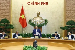 Thủ tướng Nguyễn Xuân Phúc phát biểu. (Ảnh: Thống Nhất/TTXVN)