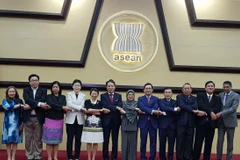 Các đại biểu tại cuộc họp. (Nguồn: Phái đoàn Việt Nam tại ASEAN)