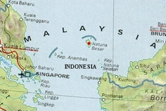 Vị trí quần đảo Natuna. (Nguồn: helitavia.com)