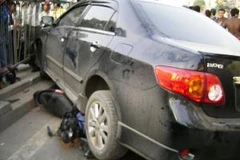 Hiện trường vụ tai nạn (Ảnh: Sơn Bách/Vietnam+)