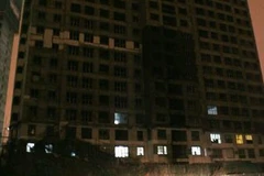 Hiện trường vụ tai nạn (Ảnh: Sơn Bách/Vietnam+)