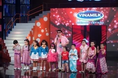 Các thí sinh nhí đã gây được ấn tượng đặc biệt trong show diễn "Biểu cảm khuôn mặt" (Ảnh: Internet)