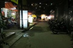 Hiện trường nơi sự việc xảy ra (Ảnh: Sơn Bách/Vietnam+)