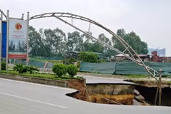Hiện trường vụ việc (Ảnh: Sơn Bách/Vietnam+)