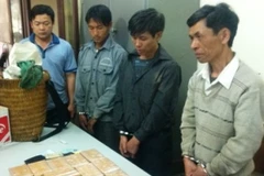 Số ma túy bị bắt giữ tại Loóng Luông, Sơn La ngày 6/4 vừa qua (Ảnh: Cơ quan chức năng)