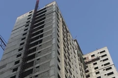 Một khu nhà ở cho người thu nhập thấp. (Ảnh: Tuấn Anh/TTXVN)