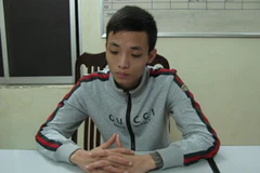 Đối tượng tại cơ quan chức năng (Ảnh: CQĐT cung cấp)