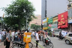 Hiện trường vụ việc (Ảnh: Sơn Bách/Vietnam+)