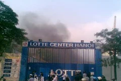 Hiện trường vụ cháy (Ảnh: Cộng tác viên)