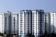 Một góc Khu đô thị Nam Trung Yên, quận Cầu Giấy, Hà Nội. (Ảnh: Tuấn Anh/TTXVN)