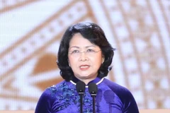 Phó Chủ tịch nước Đặng Thị Ngọc Thịnh. (Ảnh: Phương Hoa/TTXVN)