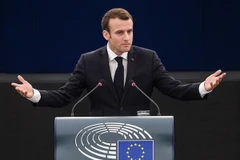 Tổng thống Pháp Emmanuel Macron. (Nguồn: AFP/TTXVN)
