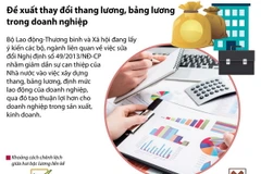 Đề xuất thay đổi thang lương, bảng lương trong doanh nghiệp
