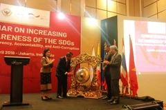 Quang cảnh hội nghị. (Ảnh: Đỗ Quyên/Vietnam+)