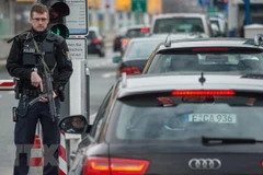 Cảnh sát Đức. (Nguồn: AFP/TTXVN)