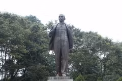 Tượng đài V.I. Lenin. (Ảnh: Doãn Tấn/TTXVN)