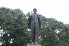 Tượng đài V.I. Lenin. (Ảnh: Doãn Tấn/TTXVN)