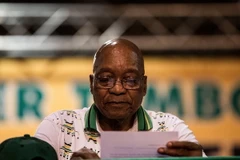 Cựu Tổng thống Nam Phi Jacob Zuma. (Nguồn: AFP/TTXVN)