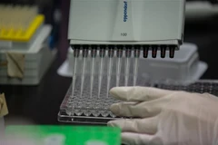 Nghiên cứu vắcxin ngừa COVID-19 tại Viện Vaccine Quốc tế ở Seoul, Hàn Quốc. (Ảnh: AFP/TTXVN)