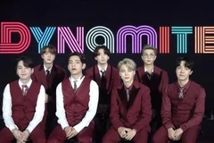 Các thành viên nhóm nhạc BTS. (Ảnh: Yonhap/TTXVN)