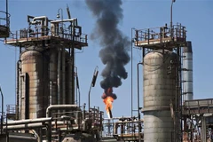 Một cơ sở khai thác dầu ở Tula, bang Hidalgo, Mexico. (Ảnh: AFP/TTXVN)