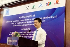 Tiến sỹ Trần Đắc Hiến, Cục trưởng Cục Thông tin khoa học và công nghệ quốc gia. (Nguồn: NASATI)