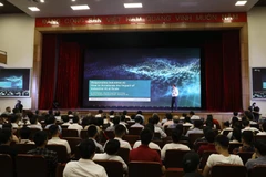 Toàn cảnh phiên trọng thể Ngày hội Việt Nam 2019. (Ảnh: Minh Sơn/Vietnam+)