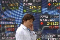 Chứng khoán châu Á trầm lắng phiên giao dịch cuối năm