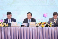 Phó Thủ tướng Trần Lưu Quang dự hội nghị. (Ảnh: Dương Giang/TTXVN)