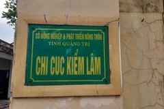 Trụ sở Chi cục Kiểm lâm Quảng Trị. 