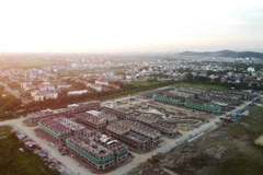 Khu đô thị Bắc sông Cấm. (Ảnh: Vũ Sinh/TTXVN) 