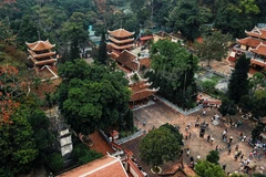 Khu di tích Danh lam Thắng cảnh chùa Hương. (Ảnh: Thành Đạt/TTXVN) 