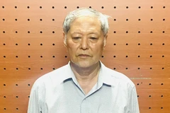 Bị can Trần Ngọc Hải, nguyên Phó Chủ tịch UBND huyện Vĩnh Thạnh, thành phố Cần Thơ. (Ảnh: TTXVN phát)
