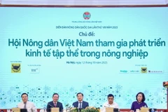 Quang cảnh Diễn đàn Nông dân Quốc gia lần thứ VIII năm 2023. (Ảnh: Tuấn Đức/TTXVN)