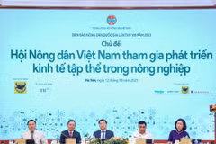 Quang cảnh Diễn đàn Nông dân Quốc gia lần thứ VIII năm 2023. (Ảnh: Tuấn Đức/TTXVN)