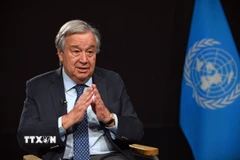 Tổng thư ký Liên hợp quốc, Antonio Guterres. (Nguồn: AFP/TTXVN)