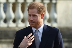 Hoàng tử Harry tại một sự kiện ở London, Anh. (Ảnh: AFP/TTXVN)