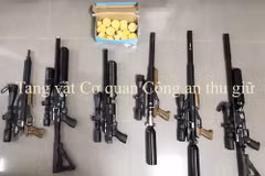 Tang vật cơ quan Công an thu giữ.